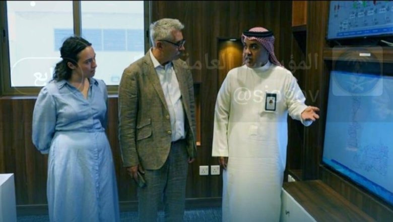 وفد فرنسي يستعرض سبل التعاون الفني والاستثماري مع المؤسسة العامة للري في اللقاء.