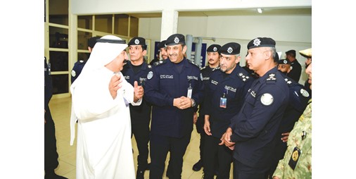 وكيل «الداخلية» المؤقت يزور الإجراءات الأمنية