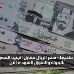 «استقرار ملحوظ» سعر الريال مقابل الجنيه المصري اليوم بالبنوك والسوق السوداء الآن