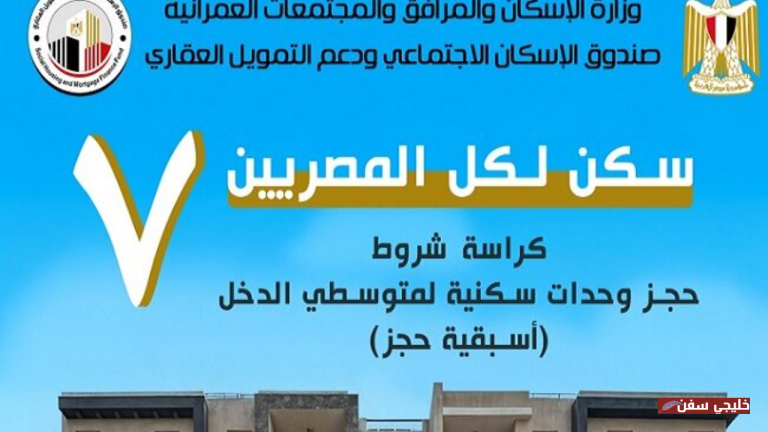 «فرص استثنائية» كراسة شروط شقق الإسكان الاجتماعي 2025 إليك خطوات الحجز بسهولة الآن