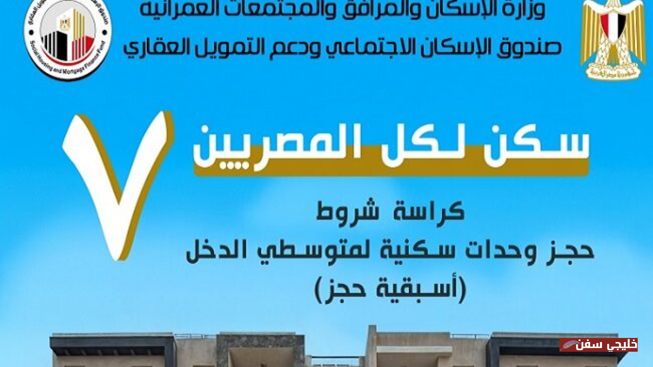 «فرص استثنائية» كراسة شروط شقق الإسكان الاجتماعي 2025 إليك خطوات الحجز بسهولة الآن
