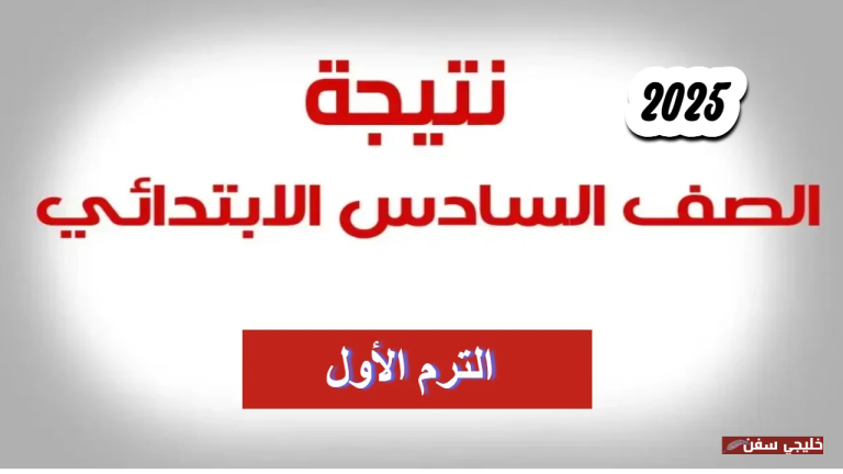 لحظة الحسم.. خطوات الاستعلام عن نتائج السادس الابتدائي 2025 الدور الثاني في العراق عبر موقع وزارة التربية والتعليم