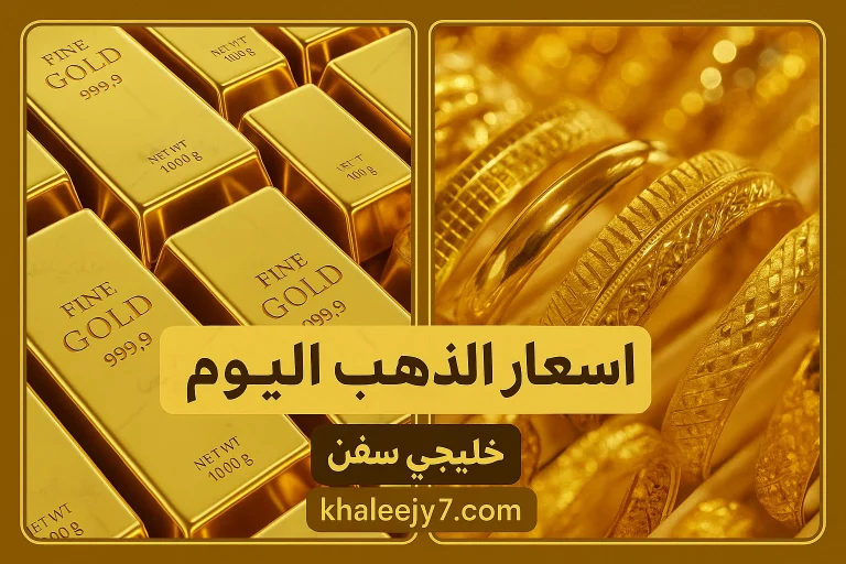 سعر الذهب اليوم الاثنين