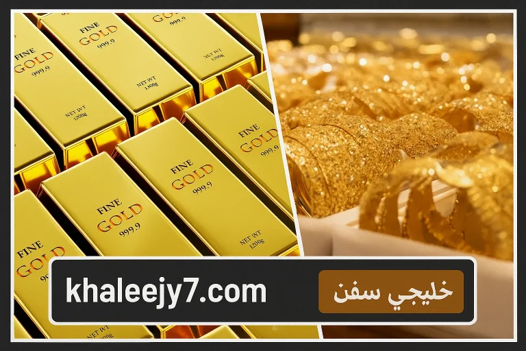 سعر الذهب اليوم الخميس 21 أغسطس 2025