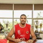 أبو العلا: سعيد بانضمامي للأهلي وأتمنى الفوز بكل بطولات السلة