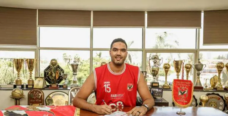 أبو العلا: سعيد بانضمامي للأهلي وأتمنى الفوز بكل بطولات السلة