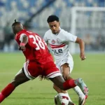 ألفينا يمنح الزمالك التقدم أمام مودرن سبورت في الشوط الأول
