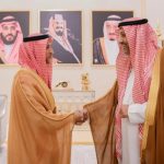 أمير منطقة الباحة يستقبل الرئيس التنفيذي لبنك التنمية الاجتماعية في زيارة رسمية.