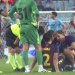 موندو ديبورتيفو: إصابة كوبارسي في ساقه اليسرى.. واللاعب يخضع لفحوصات طبية
                
                تعرض باو كوبارسي مدافع برشلونة لإصابة في الدقائق الأخيرة من مباراة فريقه الودية أمام دايجو الكوري.
                الإثنين، 04 أغسطس 2025 - 17:14