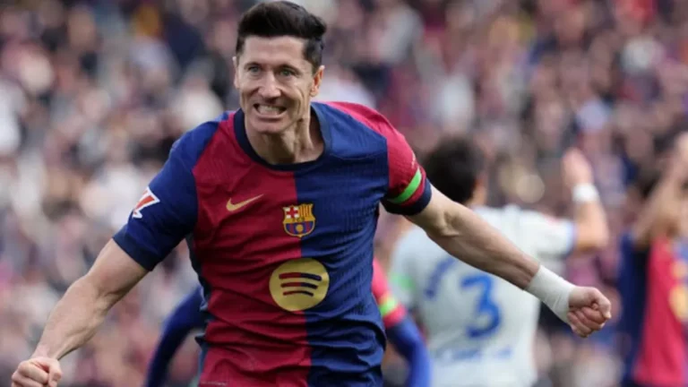 الإصابة تبعد ليفاندوفسكي عن برشلونة لـ 3 أسابيع