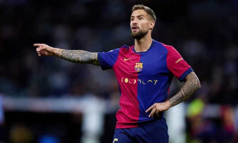 شرط يسمح له بالرحيل مجانا.. إنييجو مارتينيز يقترب من النصر
                
                يقترب إنييجو مارتينيز مدافع برشلونة من الانتقال مجانا إلى النصر السعودي.
                الخميس، 07 أغسطس 2025 - 23:31