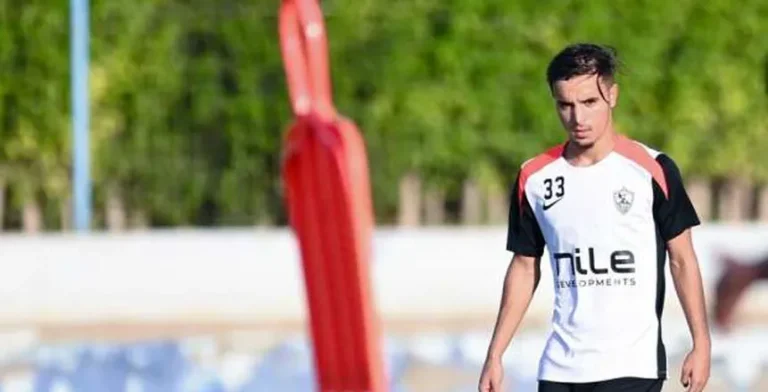 سبب استبعاد عبدالحميد معالي من مباراة الزمالك وموردن سبورت