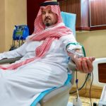 الأمير سلمان بن سلطان يتبرع بالدم دعمًا للحملة الوطنية السنوية للتبرع بالدم.