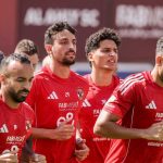 مران الأهلي – غياب الشناوي وتأهيل المصابين في الجيم
                
                واصل الأهلي تدريباته صباح اليوم الأربعاء على ملعب مختار التتش بمقر النادي في الجزيرة، وذلك ضمن التحضير لمباراة غزل المحلة في الدوري.
                الأربعاء، 20 أغسطس 2025 - 13:07