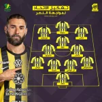 تشكيل الاتحاد الرسمي ضد النصر في كلاسيكو السوبر السعودي .. "بالقوة الضاربة"
