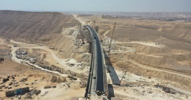 الكوبرى العملاق يُكمل التحفة الهندسية في مصر مع صور جديدة