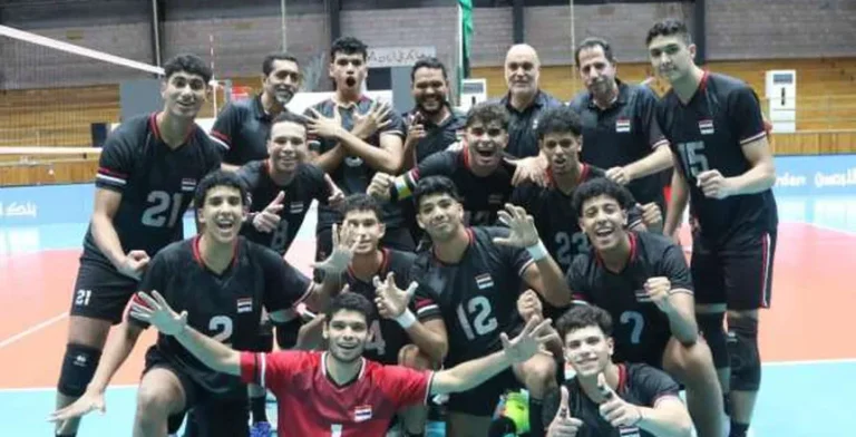اللجنة الأولمبية تهنئ منتخب الطائرة بتتويجه بالبطولة العربية للناشئين
