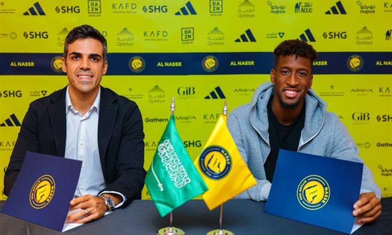 النصر يعلن ضم كومان
                
                أعلن نادي النصر التعاقد مع كينجسلي كومان قادما من بايرن ميونيخ خلال فترة الانتقالات الصيفية الحالية.
                الجمعة، 15 أغسطس 2025 - 23:17