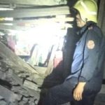 سقوط أجزاء من سقف طابقين لعقار فى السيدة زينب دون إصابات
