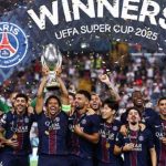 برشلونة في الجولة الثانية.. مواعيد مباريات سان جيرمان في دوري أبطال أوروبا
                
                يستعد باريس سان جيرمان لحملة الدفاع عن لقب دوري أبطال أوروبا. وفاز باريس سان جيرمان بالنسخة الماضية لدوري أطبال أوروبا عقب الفوز العريض على إنتر 5-0 في المباراة النهائية. ويفتتح باريس سان جيرمان مبارياته بمواجهة اتالانتا الإيطالي...
                السبت، 30 أغسطس 2025 - 15:54