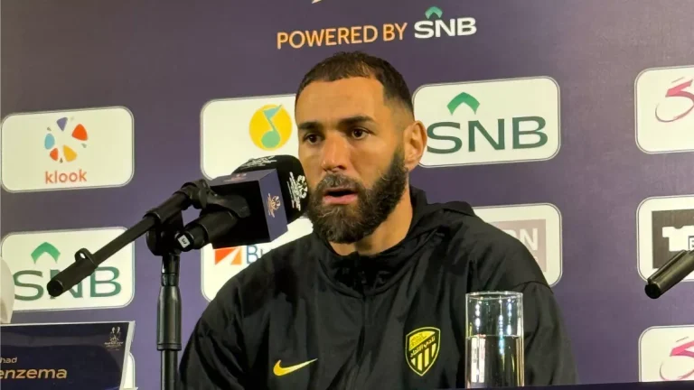 "الأفضل سيفوز".. بنزيما يتحدى رونالدو قبل قمة الاتحاد والنصر