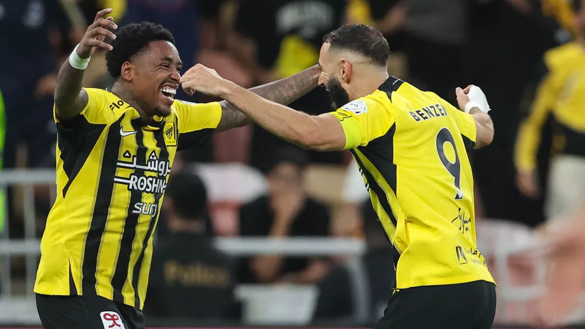 السوبر السعودي .. بيرجوين يسجل هدف التعادل لصالح الاتحاد في شباك النصر