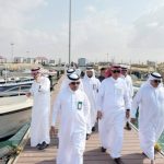 تسليم 65 محركًا بحريًّا للصيادين في مدينة ينبع الساحلية بالمملكة العربية السعودية.