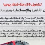 رحلات بين القاهرة والإسماعيلية وبورسعيد
