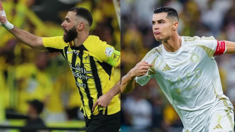 رونالدو وبنزيما وجها لوجه | تصريحات مثيرة والأرقام تحسم الصراع لصالح نجم الاتحاد