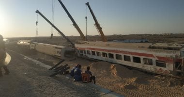 تعديل مهم في مواعيد القطارات على خط مطروح حتى إصلاح آثار حادث القطار