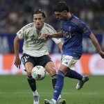 مباشر الدوري الإسباني - ريال أوفييدو (0)-(1) ريال مدريد.. جووووول أول
                
                يقدم لكم FilGoal.com تغطية مباشرة لمواجهة ريال أوفييدو ضد ريال مدريد في الجولة الثانية من الدوري الإسباني.
                الأحد، 24 أغسطس 2025 - 22:28