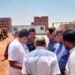 تفقد رئيس جهاز مدينة الشروق لمشروع تغذية المياه في الرابية