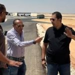 تفقد مشروعات الطرق والمرافق في سفنكس الجديدة