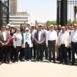 تفقد وزاري لمشروع إحياء حديقة الأزبكية في القاهرة
