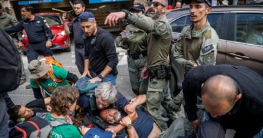 احتجاجات لجنود إسرائيليين يعانون أمراضا نفسية أمام وزارة الدفاع بتل أبيب