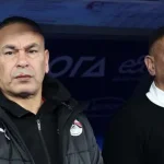 جهاز منتخب مصر يتابع مباراة الزمالك والمقاولون العرب
