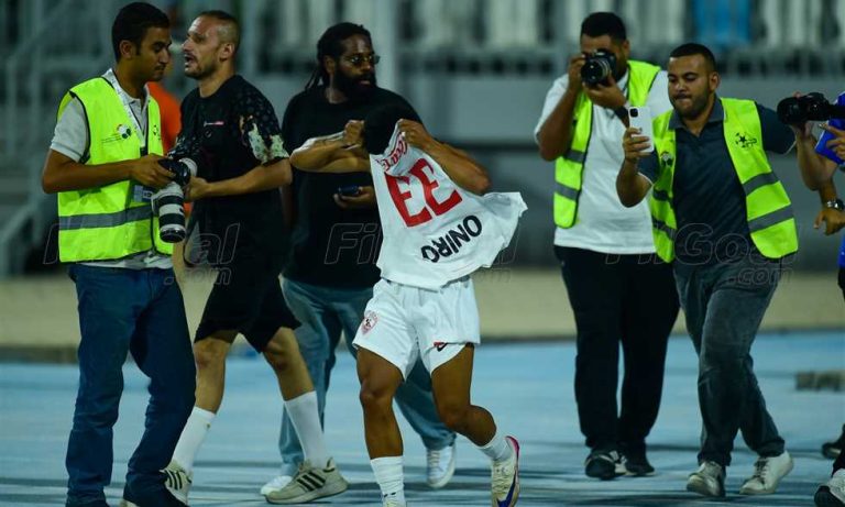 البرازيلي رقم 11.. جوان ألفينا يسجل أول أهدافه في الدوري
                
                سجل الجناح البرازيلي جوان ألفينا لاعب الزمالك أول أهدافه مع الفريق بشكل عام وفي مسابقة الدوري بشكل خاص.
                الخميس، 21 أغسطس 2025 - 21:35