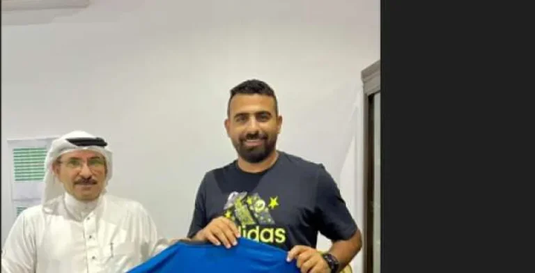 حلمي علام لاعب المقاولون السابق مديرا رياضيا لنادي شباب طيبة بالمدينة المنورة