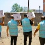 خير وكراتين غذائية في الغربية من صناع الخير