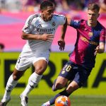 أولمو: تعاقدات برشلونة أفضل من ريال مدريد
                
                يرى داني أولمو لاعب برشلونة أن تعاقدات ناديه أفضل من التي أبرمها ريال مدريد خلال فترة الانتقالات الصيفية الحالية.
                الجمعة، 01 أغسطس 2025 - 17:48
