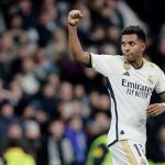 رودريجو يسجل في انتصار ريال مدريد على تيرول النمساوي برباعية وديا
                
                تغلب ريال مدريد على تيرول النمساوي بأربعة أهداف دون مقابل في المباراة الودية التي جمعت بينهما.
                الثلاثاء، 12 أغسطس 2025 - 22:02