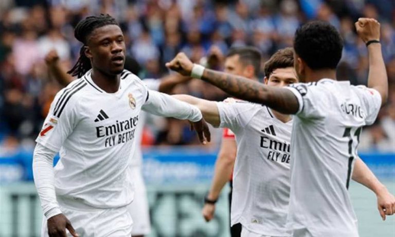 ريال مدريد يعلن إصابة كامافينجا
                
                أعلن نادي ريال مدريد إصابة إدواردو كامافينجا لاعب الفريق.
                الأحد، 10 أغسطس 2025 - 18:08