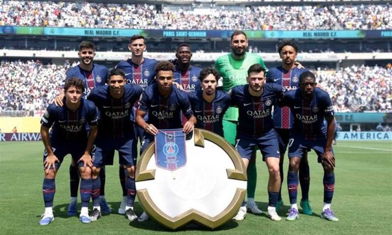قائمة سان جيرمان - استبعاد دوناروما.. وتواجد شوفالييه لمواجهة توتنام بكأس السوبر الأوروبي
                
                أعلن لويس إنريكي مدرب باريس سان جيرمان قائمة فريقه التي ستخوض كأس السوبر الأوروبي.
                الثلاثاء، 12 أغسطس 2025 - 13:38