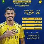 سعد الناصر.. صفقة النصر الجديدة و"ابن الهلال" المتوج بالآسيوية دون مشاركة