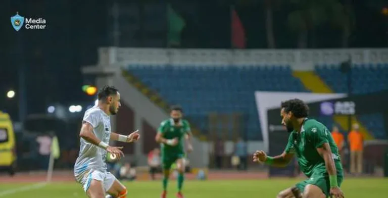 سموحة يفرض التعادل على غزل المحلة في الدوري المصري