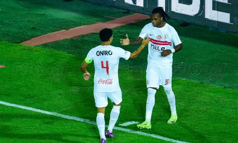 2 × 3.. شيكو بانزا يسجل ثاني أهدافه مع الزمالك
                
                سجل الأنجولي شيكو بانزا ثاني أهدافه بقميص الزمالك في الدوري.
                الثلاثاء، 26 أغسطس 2025 - 22:55