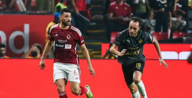 طبيب الأهلي يعلن غياب ياسر إبراهيم عن مباراة فاركو