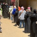 انتخابات الشيوخ.. شاهد طوابير السيدات بلجنة مدرسة العلياء بالوراق