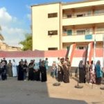 طوابير فى الزاوية الحمراء استعدادًا لفتح اللجان بآخر أيام انتخابات الشيوخ