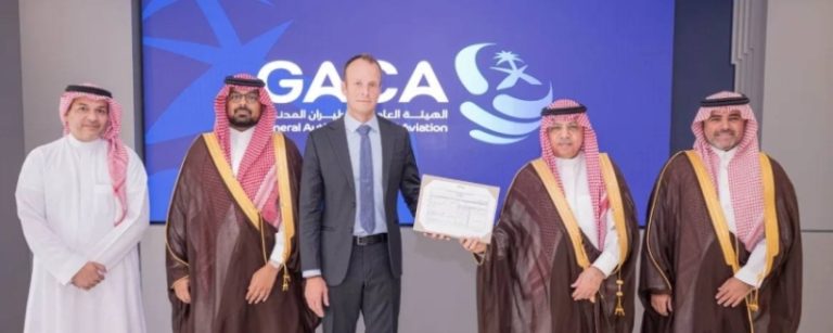 «فيستا جيت» تحصل على أول ترخيص لتشغيل ناقل طيران خاص أجنبي في المنطقة.